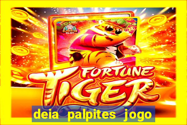 deia palpites jogo do bicho